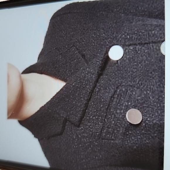 PROENZA SCHOULER TWEED ASYMMETRIC RUNWAY BLAZER COAT EUC UNWORN SIZE 8 - Picture 2 of 7